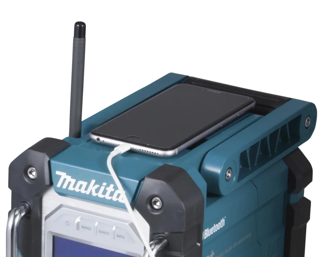 Cordless construction site radio 7.2V - 18V with DAB+ and Bluetooth DMR112