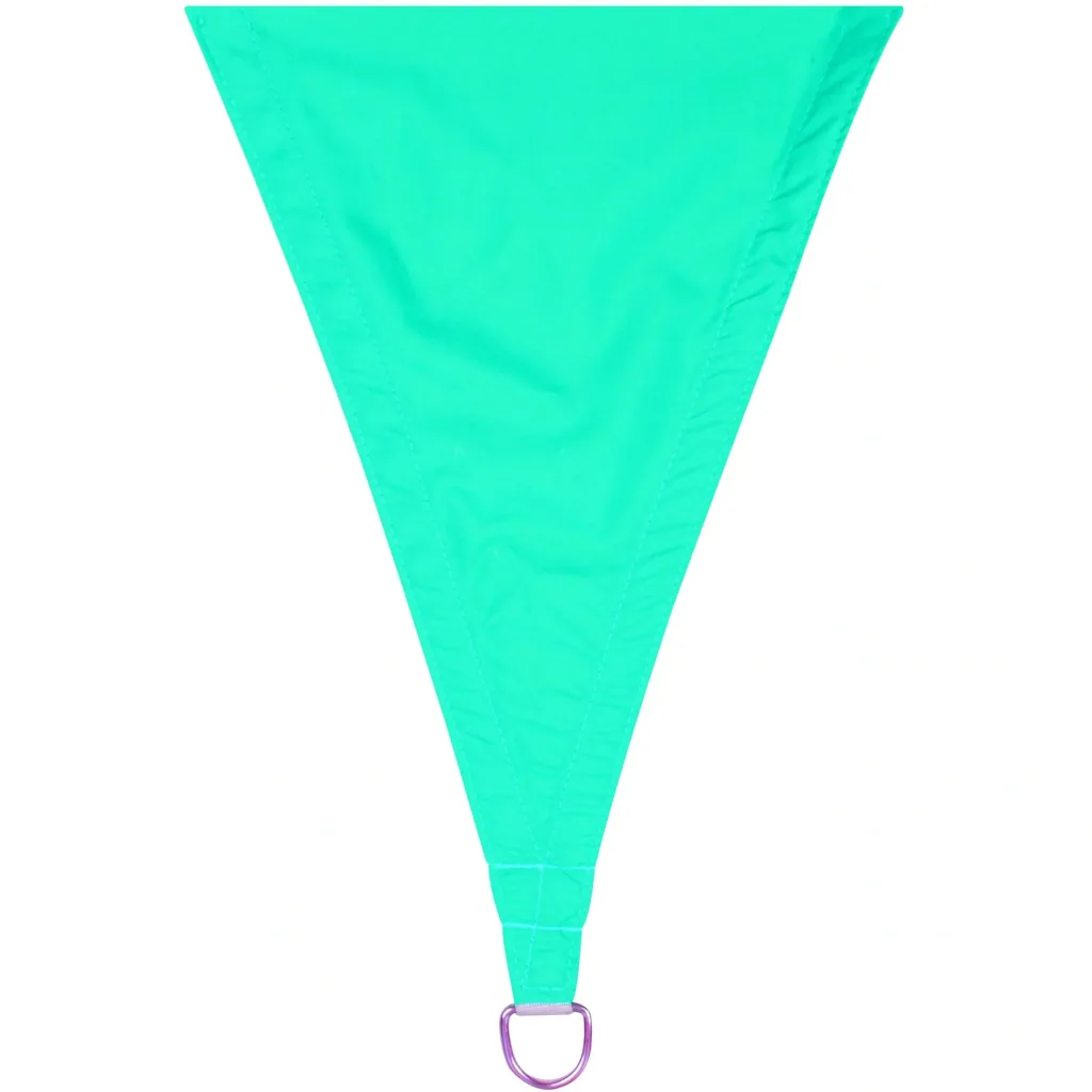 Sun sail - square - 3.6 x 3.6 m - sky blue