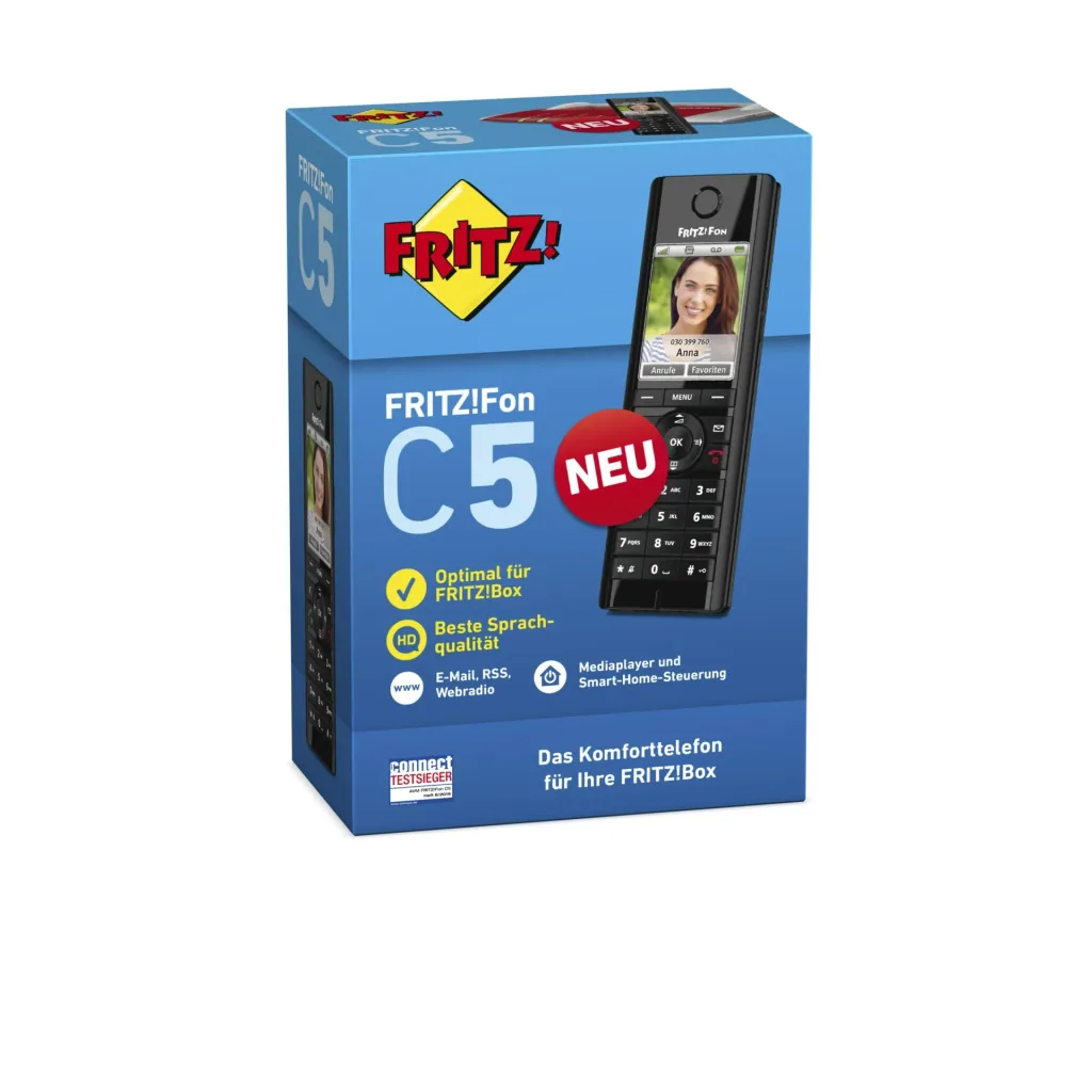 FRITZ!Fon C5, IP telephone cordless