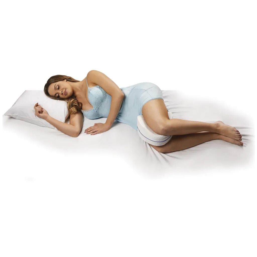 Knee pillow “Dreamolino Leg Pillow” with memory foam