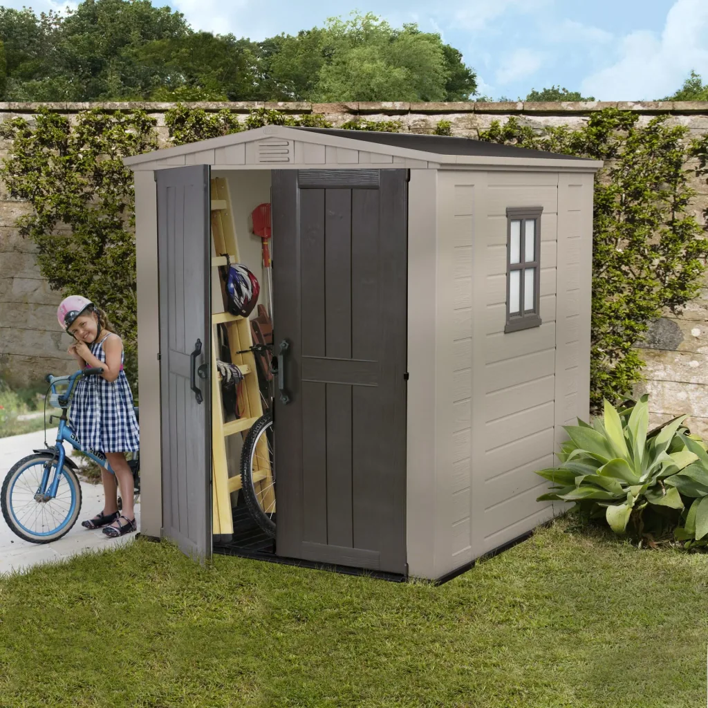 Plastic tool shed FACTOR 6 x 3, volume 3.1 m³