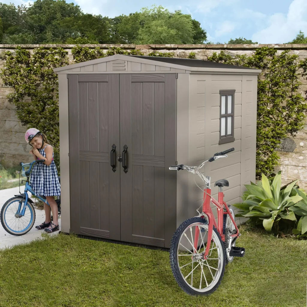 Plastic tool shed FACTOR 6 x 3, volume 3.1 m³