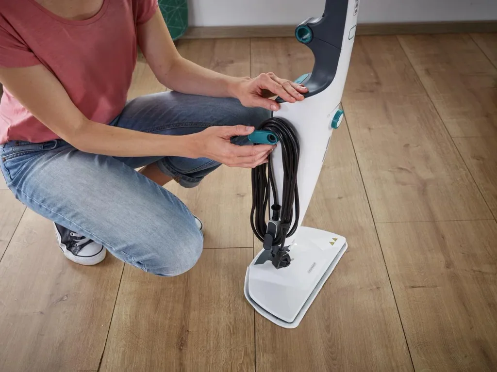 Steam cleaner "CleanTenso Power", with floor cloth, 1300 watts