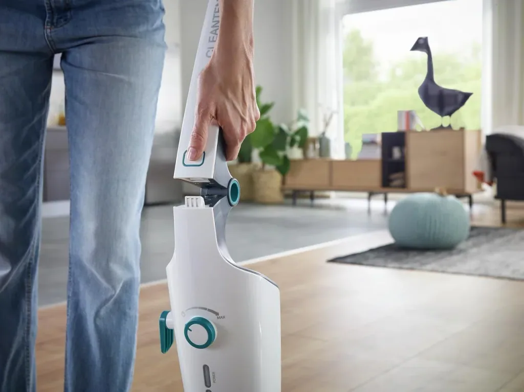 Steam cleaner "CleanTenso Power", with floor cloth, 1300 watts