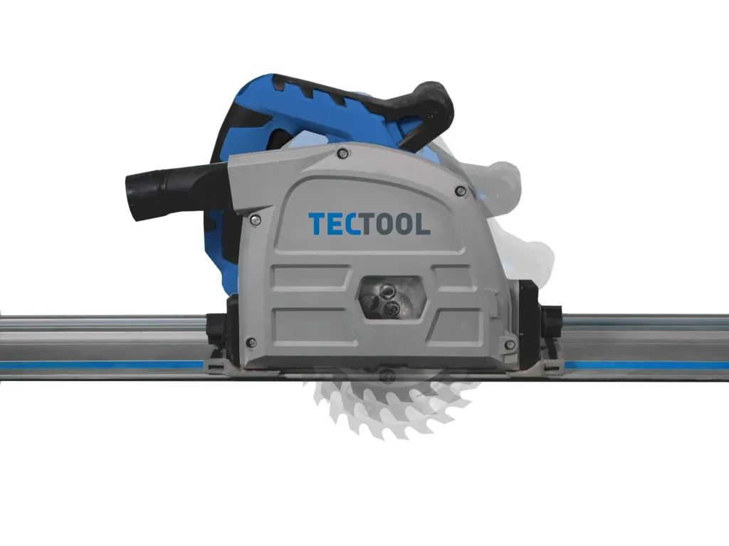 Plunge saw, 1200 W with guide rail, 70 cm