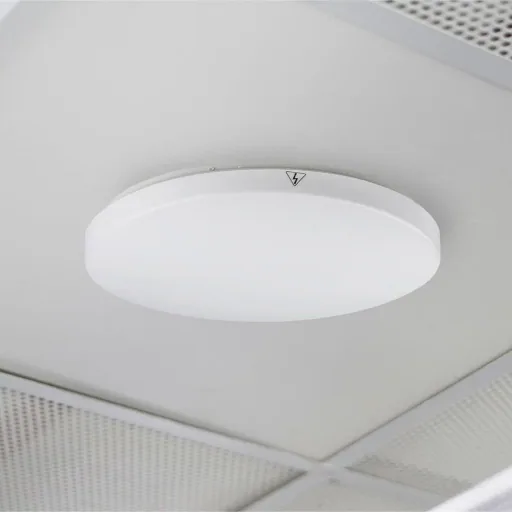 VT-8066 LED Ceiling Light - White - Round - Suitable for Bathrooms