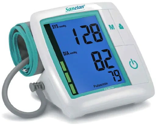 Upper arm blood pressure monitor
