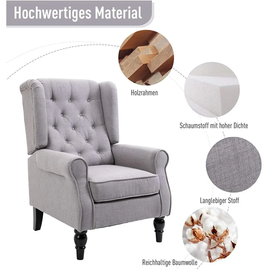Relaxsessel mit Tufting