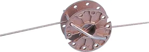 Wire tensioner, rotating
