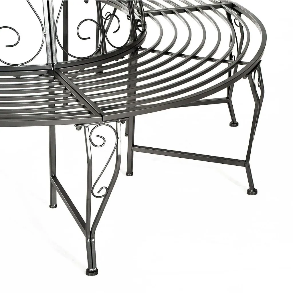 Baumbank Round bank 360° Metal Ø160cm