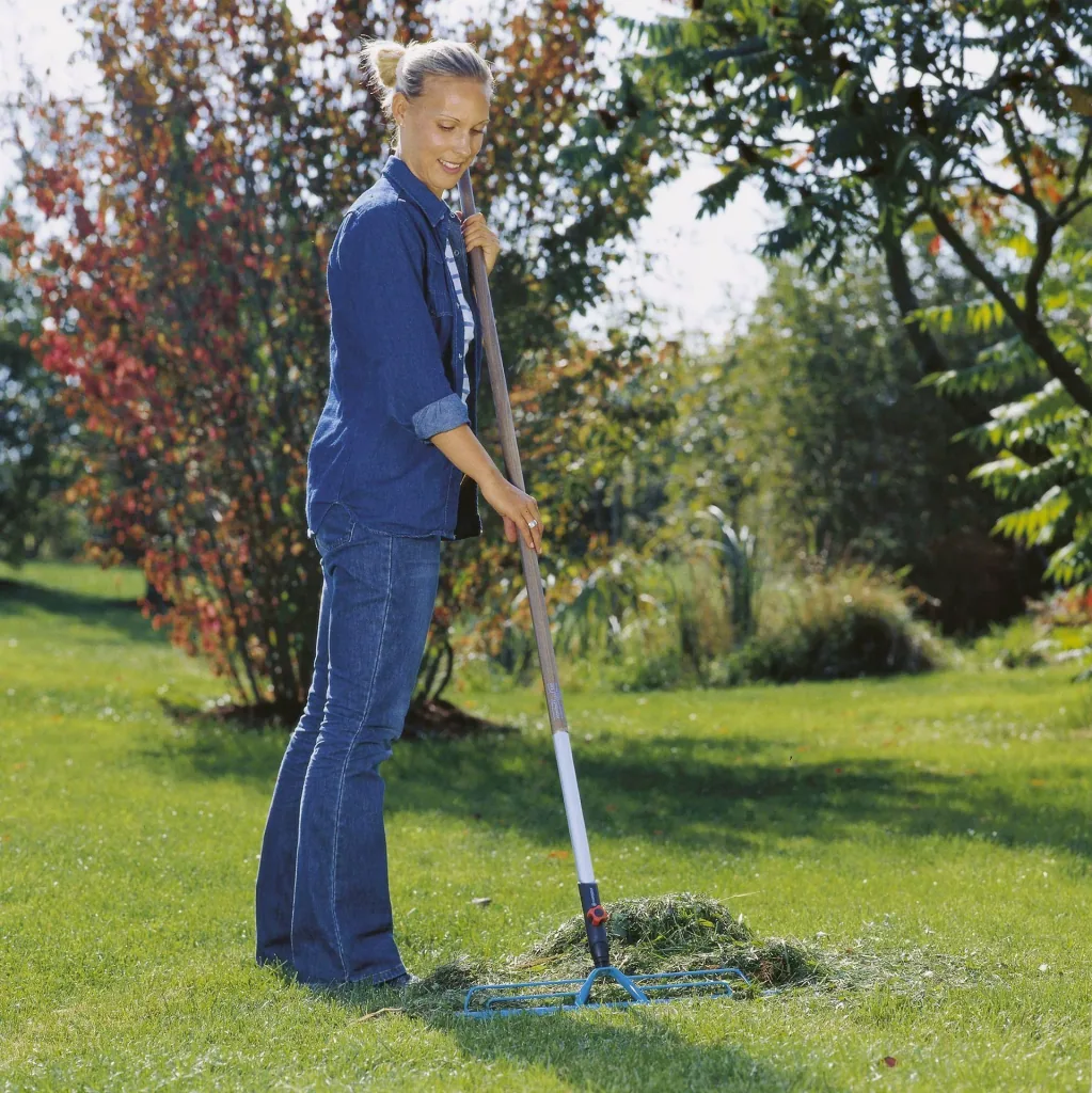 Combisystem lawn rake, 60 cm wide