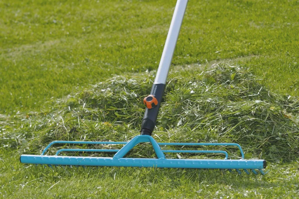 Combisystem lawn rake, 60 cm wide