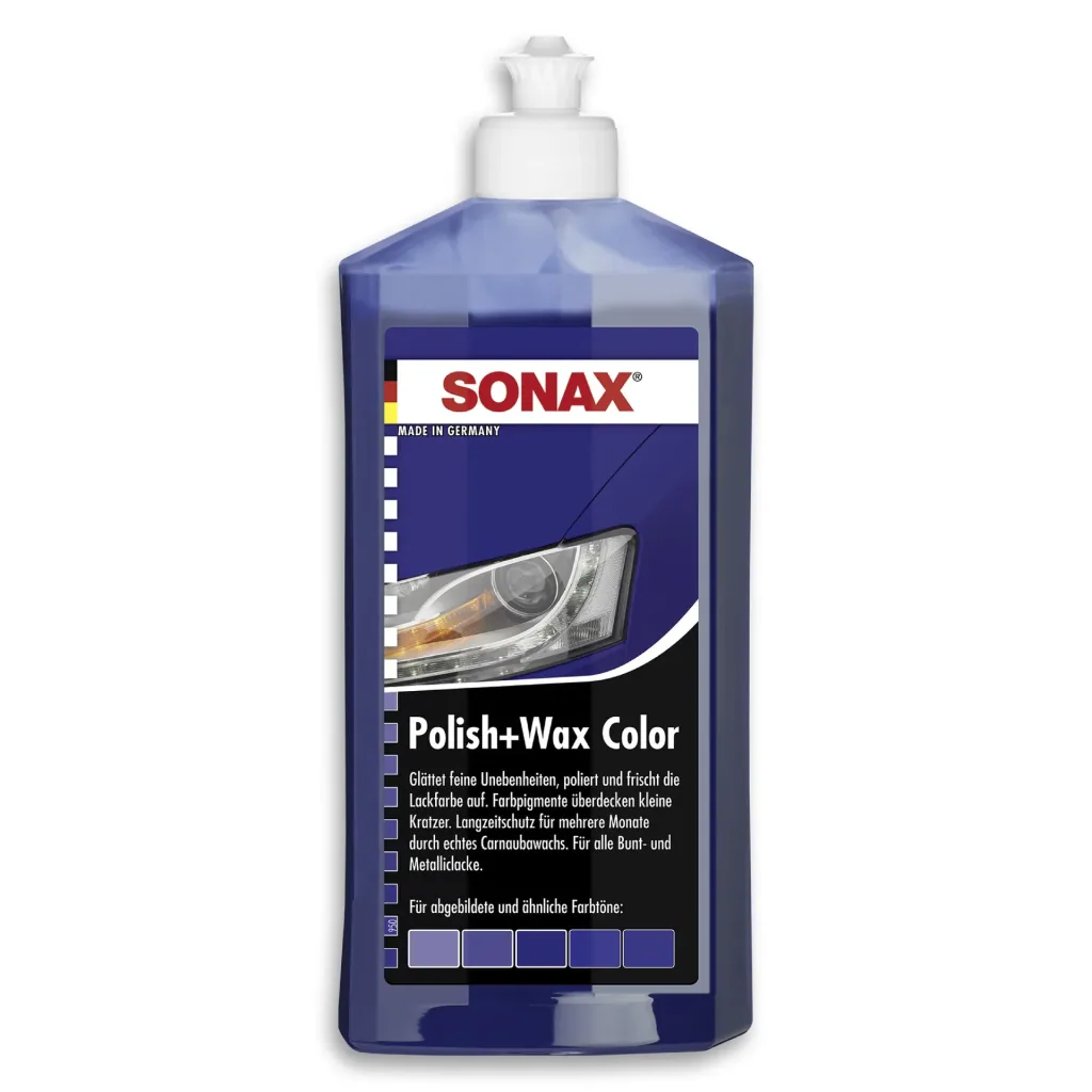 Polish+Wax Color blau 500 ml