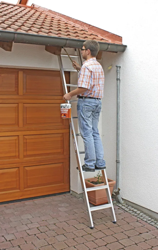 Lean-to ladder +S with 10 steps