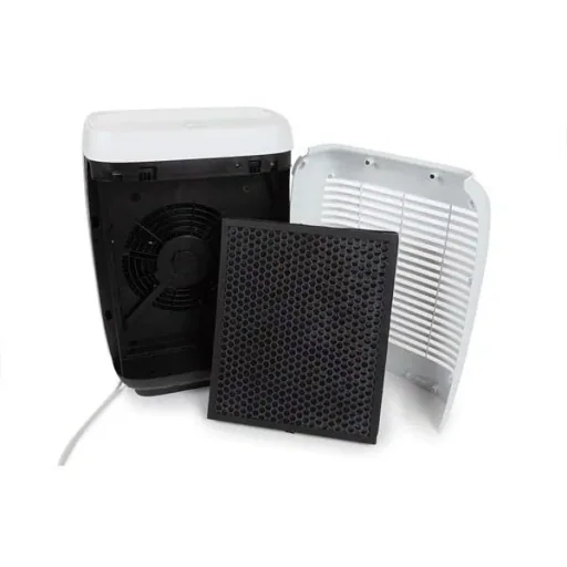 Intelligent air purifier with UV-C lamp