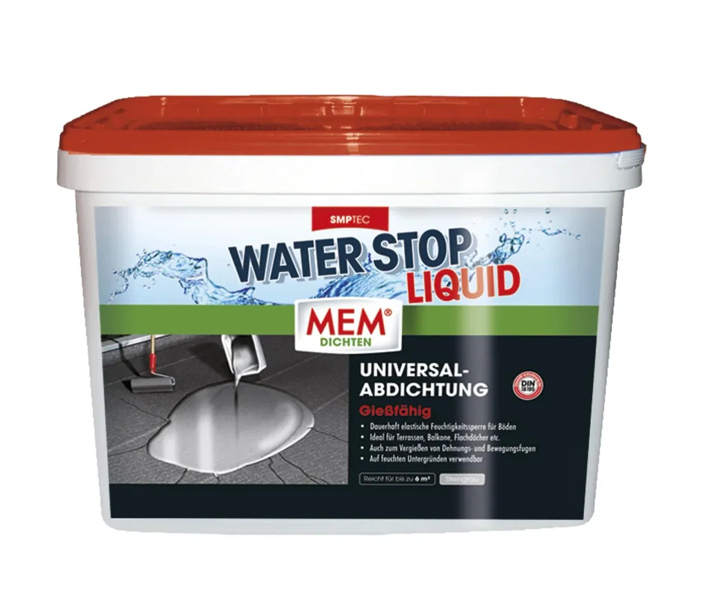 Water Stop Liquid 14 kg, brushable, ready-to-use sealant, 2 x 7 kg