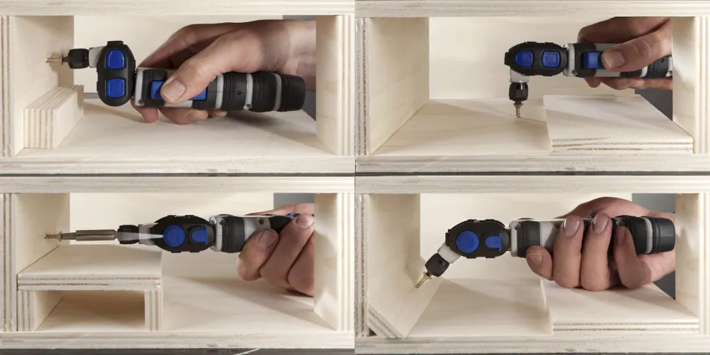 Cordless screwdriver "TwistMeister" 7.2 Volt, 3D Li-Ion