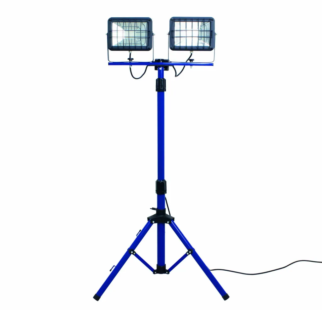 LED spotlight 2 x 30W on tripod, with Samsung chip