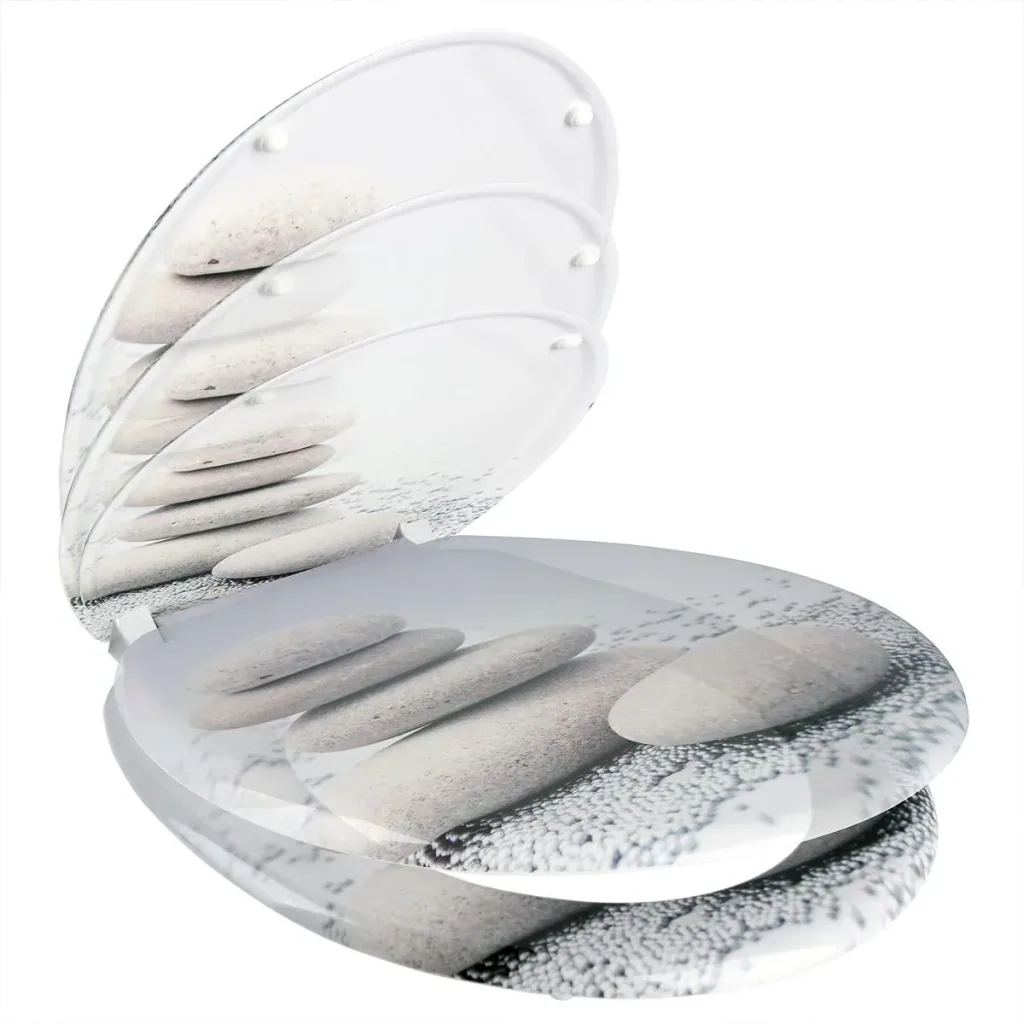Duroplast toilet seat blocks