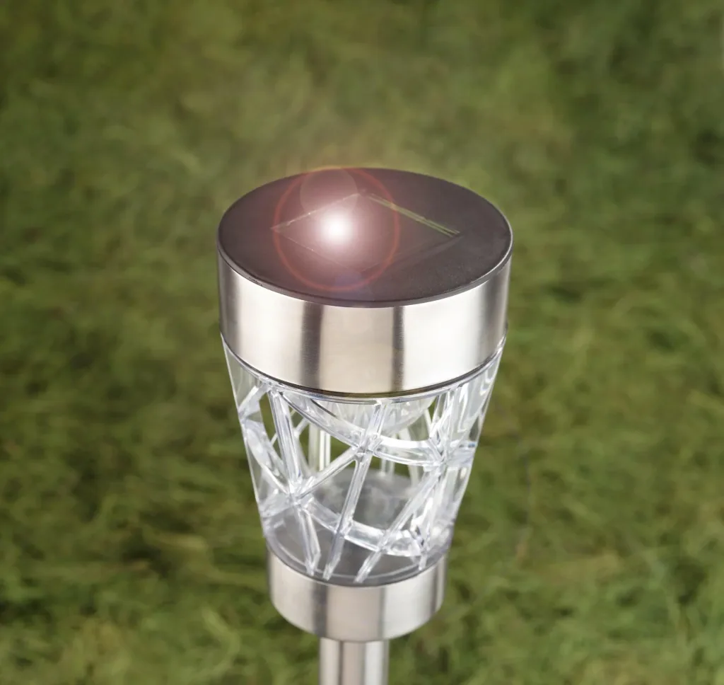 Rotating solar light with color change - set of 3