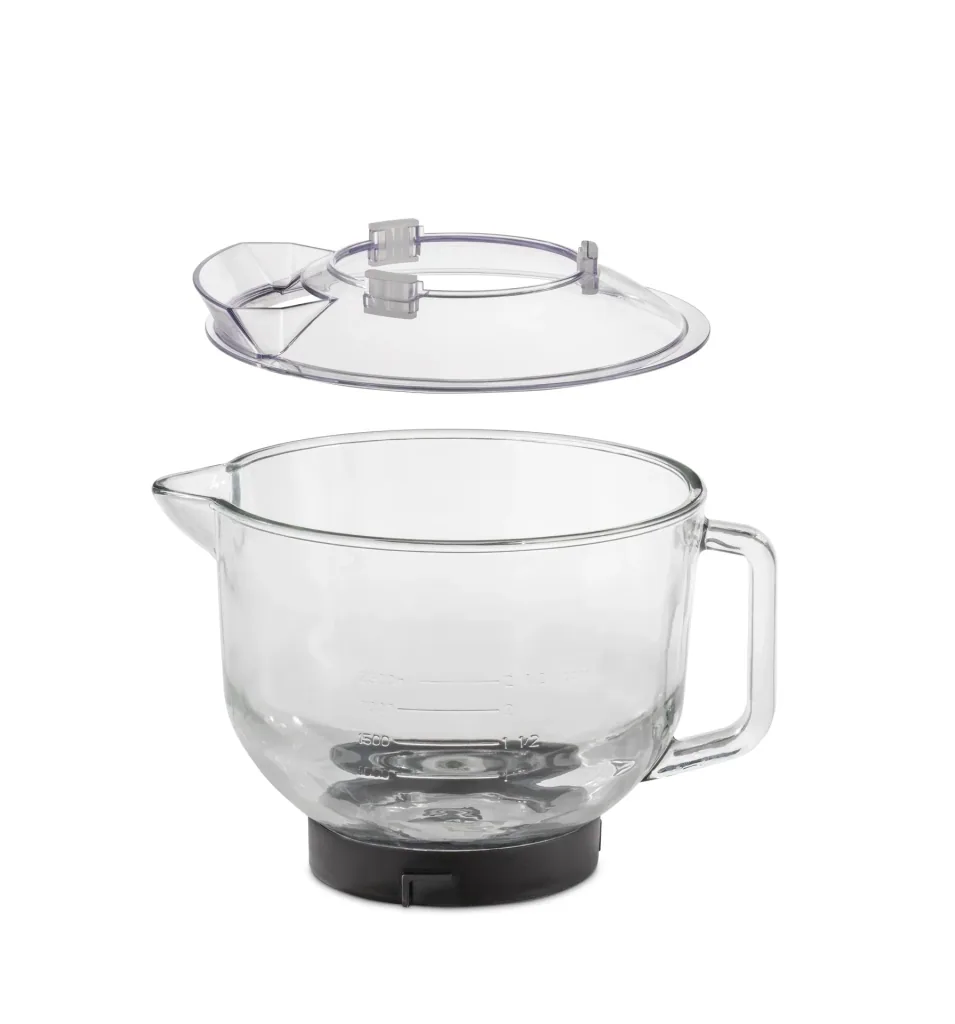Food processor KM1800 Black G, glass bowl