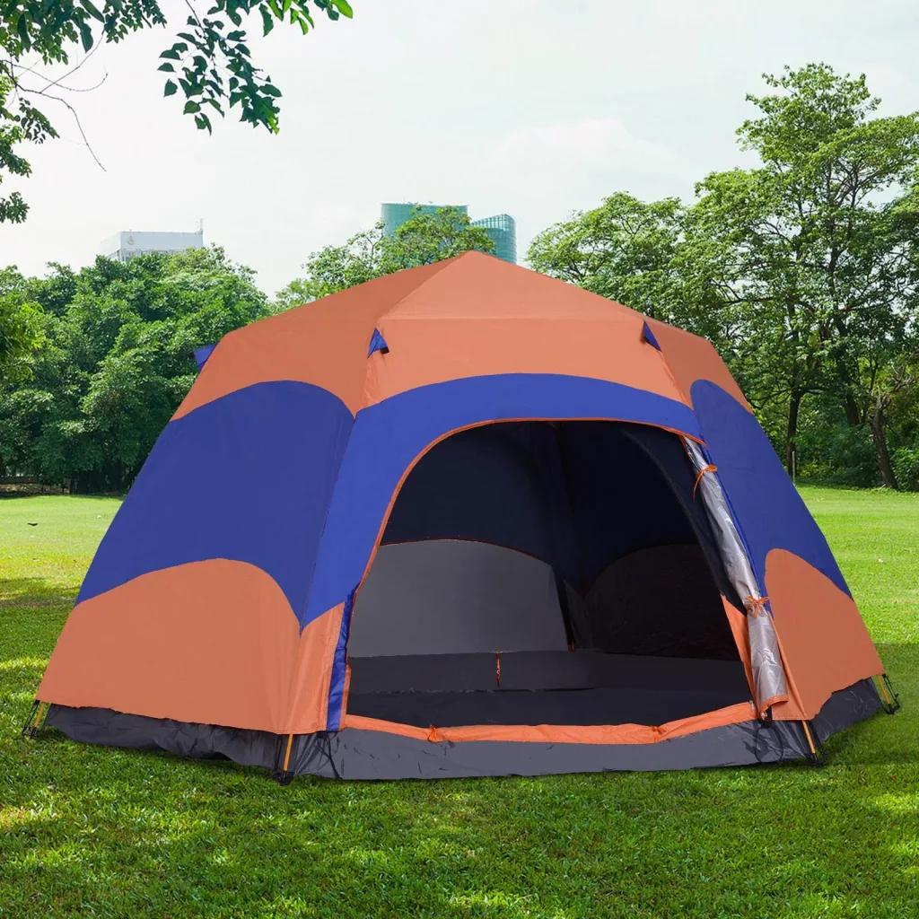 Double-wall tent for 5-6 people