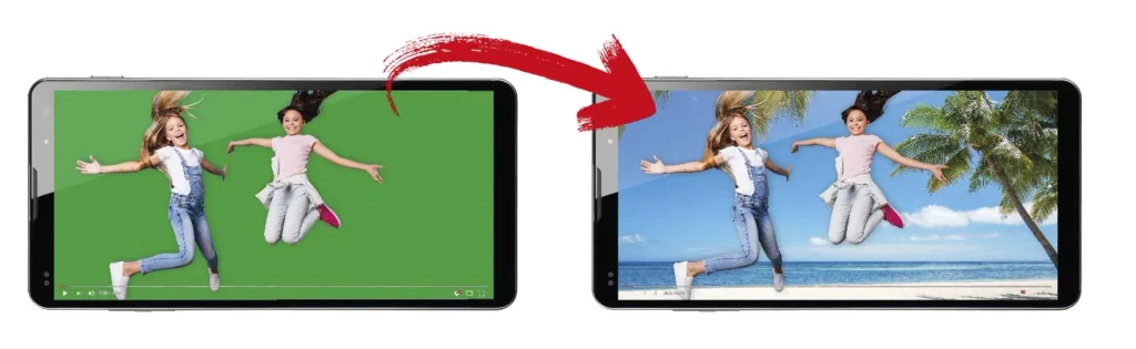 MyStudio Studio Kit with green screen, tripod with smartphone holder, microphone and video light