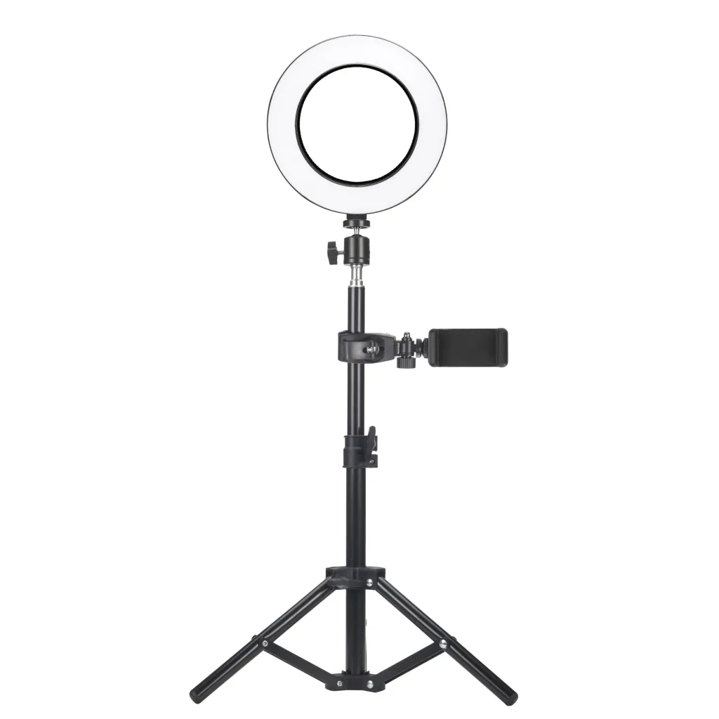 MyStudio Studio Kit with green screen, tripod with smartphone holder, microphone and video light