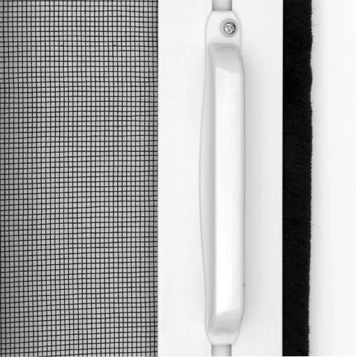 Insect screen roller blind for doors, 160 x 225 cm in white