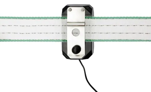 Pulse Flash, black, with green LED
