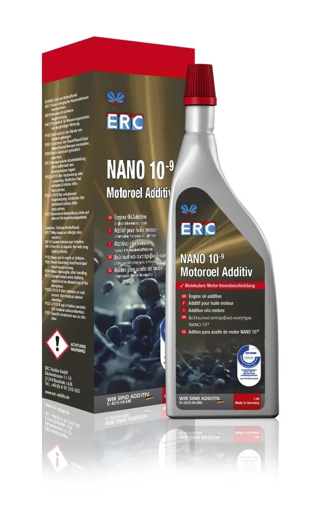 Nano 10 engine oil additive - developed for racing