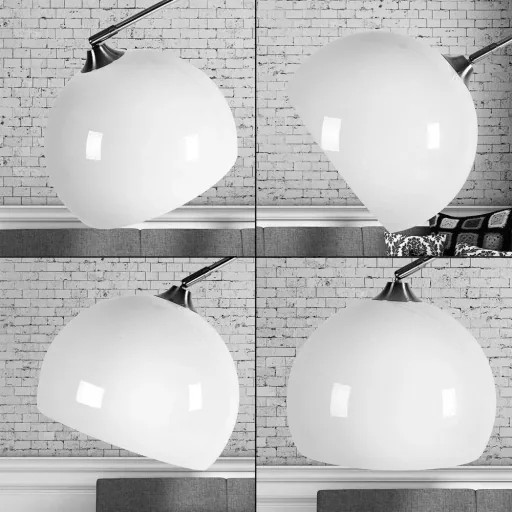 Arc lamp -220cm adjustable with marble base