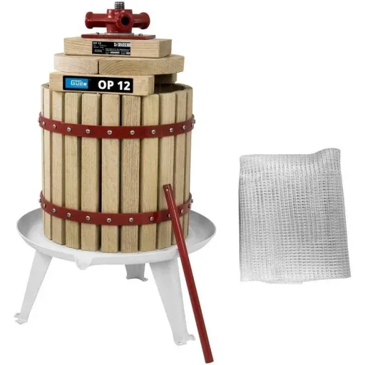 Fruit press OP 12 - 12 liters - with pressing cloth