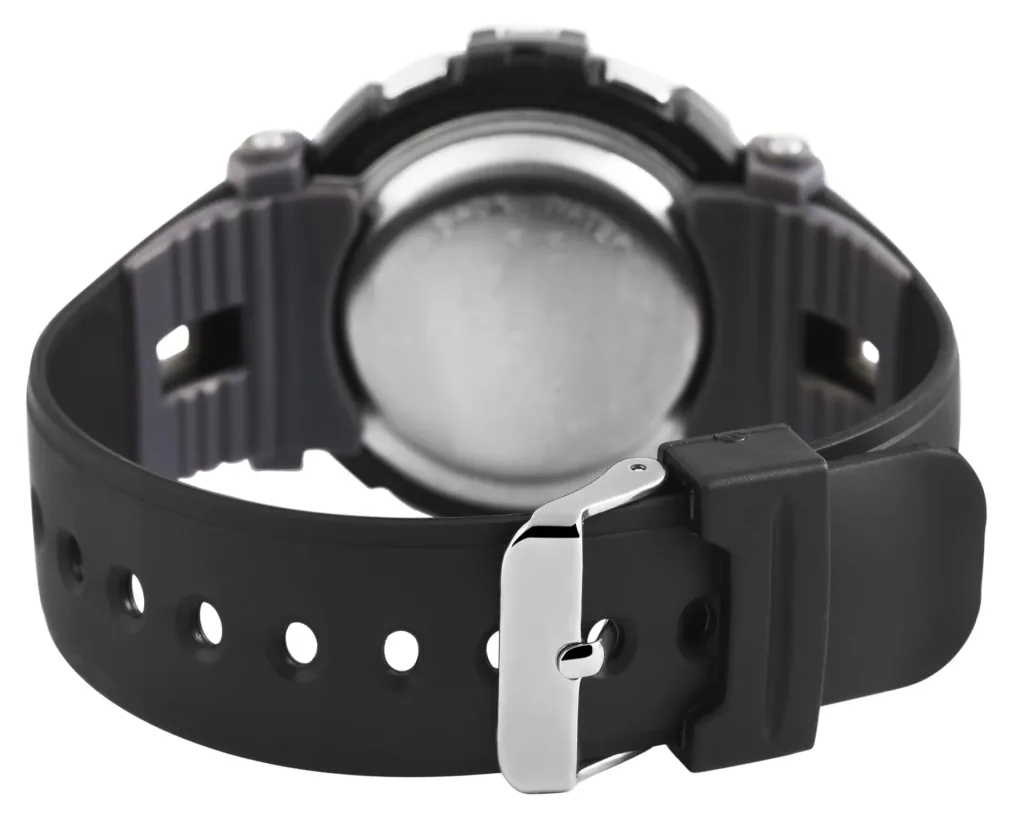Multifunctional wristwatch with LCD display and quartz movement