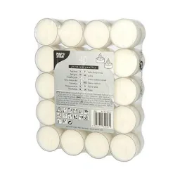 Tea lights, white