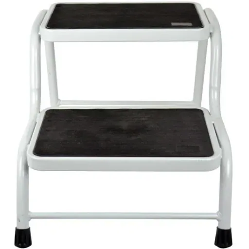 Caravan steps with 2 steps black 300kg
