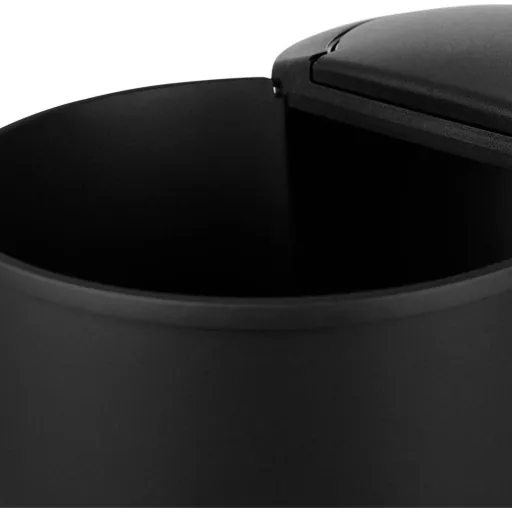 Double bucket for waste separation - black plastic 2x25L