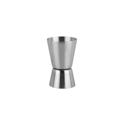 Jigger, Barmaatje, Cocktail maatbeker - Roestvrij staal (20/40 ml), bar & catering