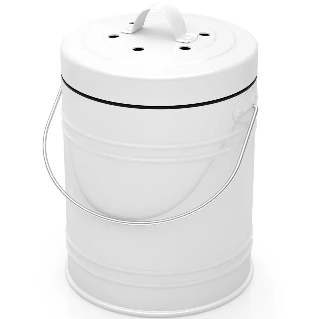 Bio waste bin, 4-part, 29 x 20 cm, 4 liters
