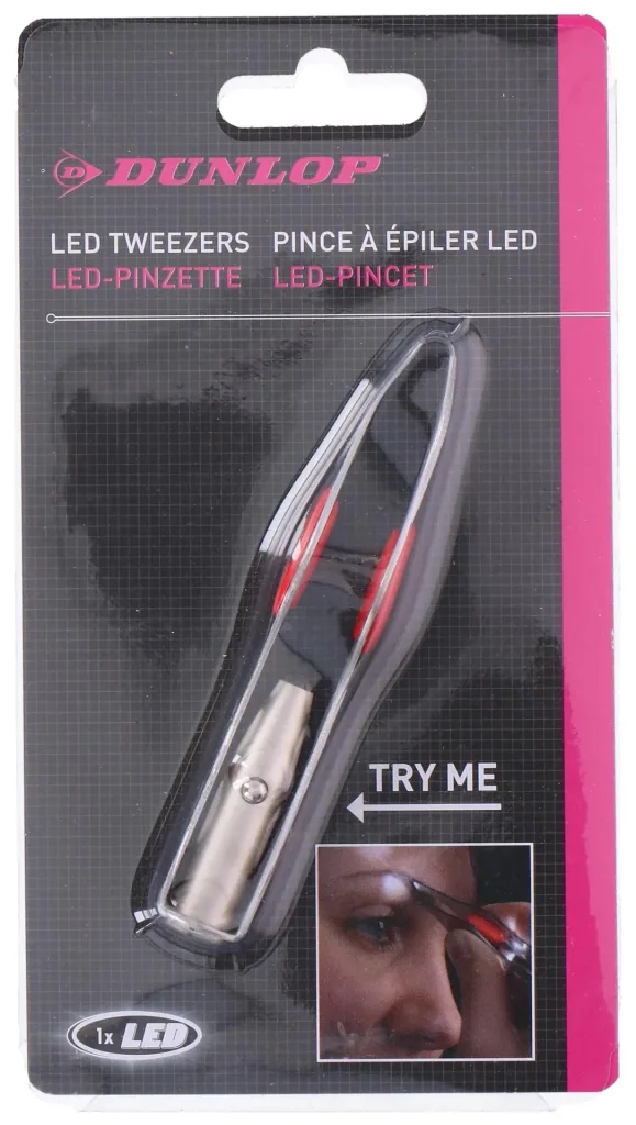 Tweezers with LED light