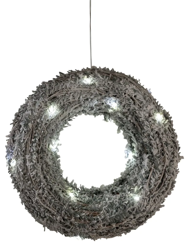 Christmas wreath with LED