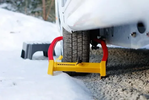 Parking clamp, 325 mm tire width