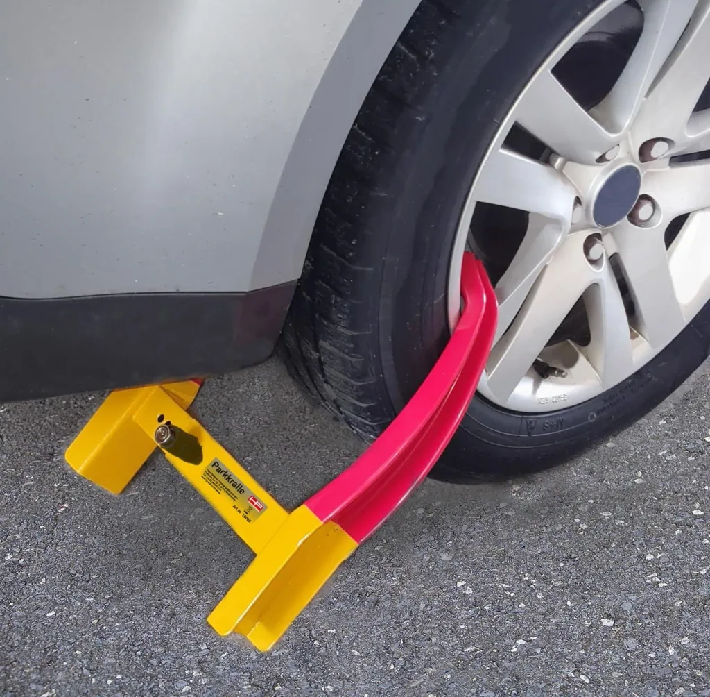 Parking clamp, 325 mm tire width