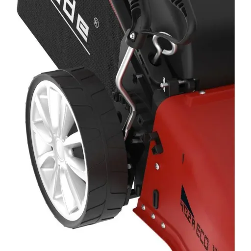 Petrol lawn mower with self-propelled drive - 40.5 cm cutting width - 6-way cutting height adjustment - ECO WHEELER 413.2 R