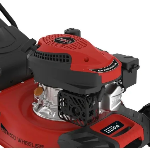 Petrol lawn mower with self-propelled drive - 40.5 cm cutting width - 6-way cutting height adjustment - ECO WHEELER 413.2 R