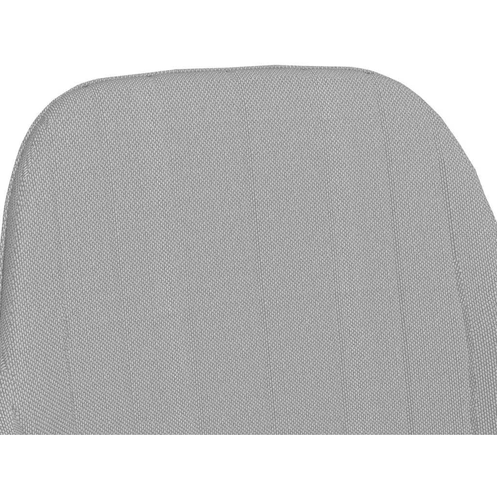 Dining room chairs with armrests 2 pieces fabric dark grey