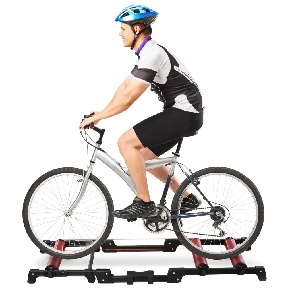Roller Cycle Bicycle Trainer 650C 700C 26-29" Adjustable Foldable Aluminum Alloy