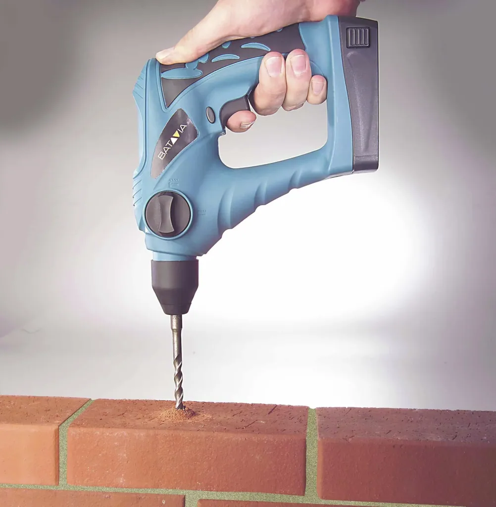 Pneumatic hammer drill 18 Volt Li-Ion