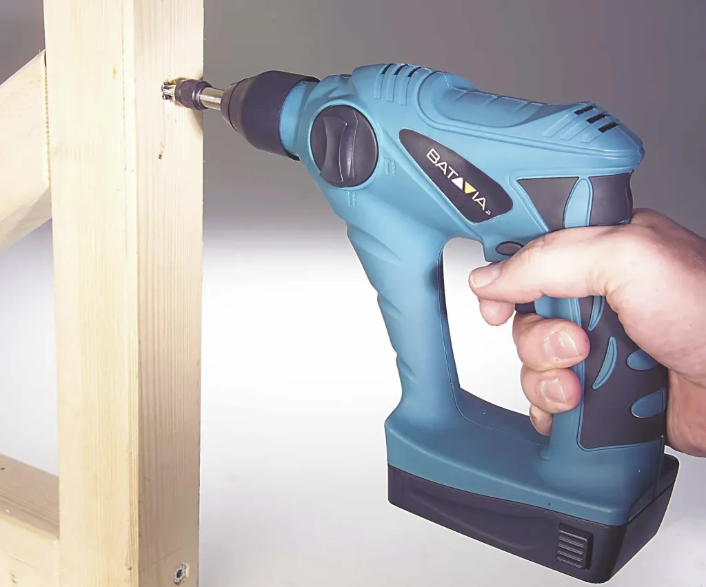 Pneumatic hammer drill 18 Volt Li-Ion
