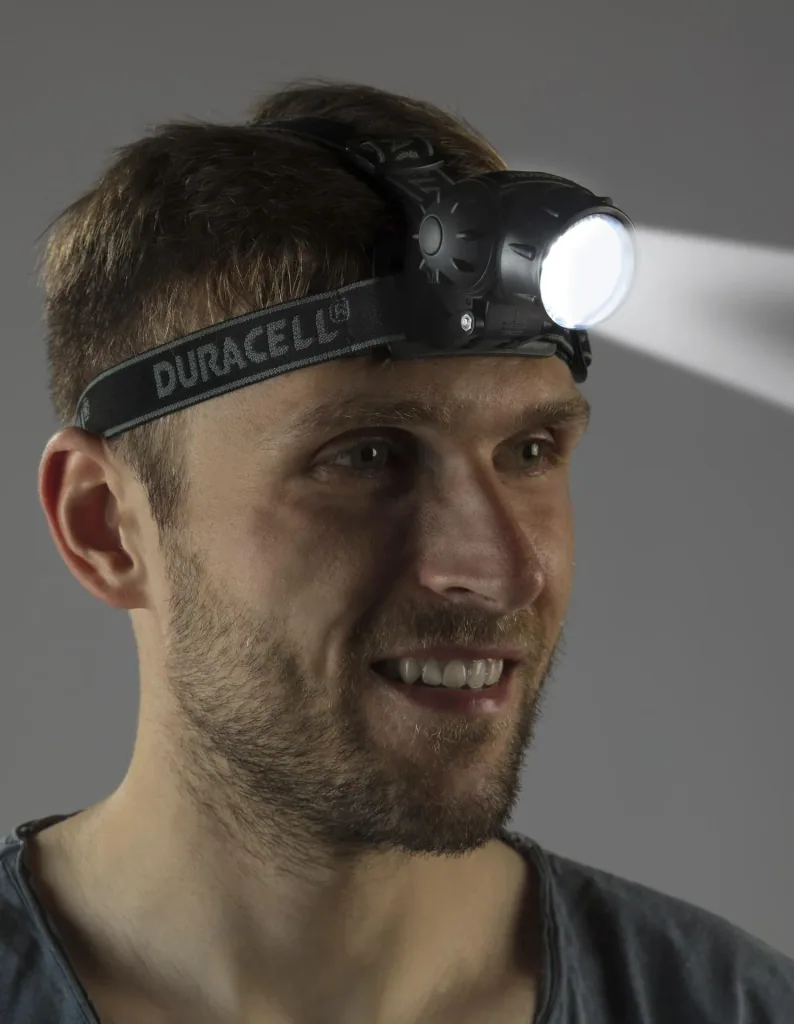 Headlamp with 19 LEDs including batteries